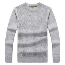 ICPANS Sweater Men 2019 New round neck pattern sweater men casual winer warn fashion plus size XXXL