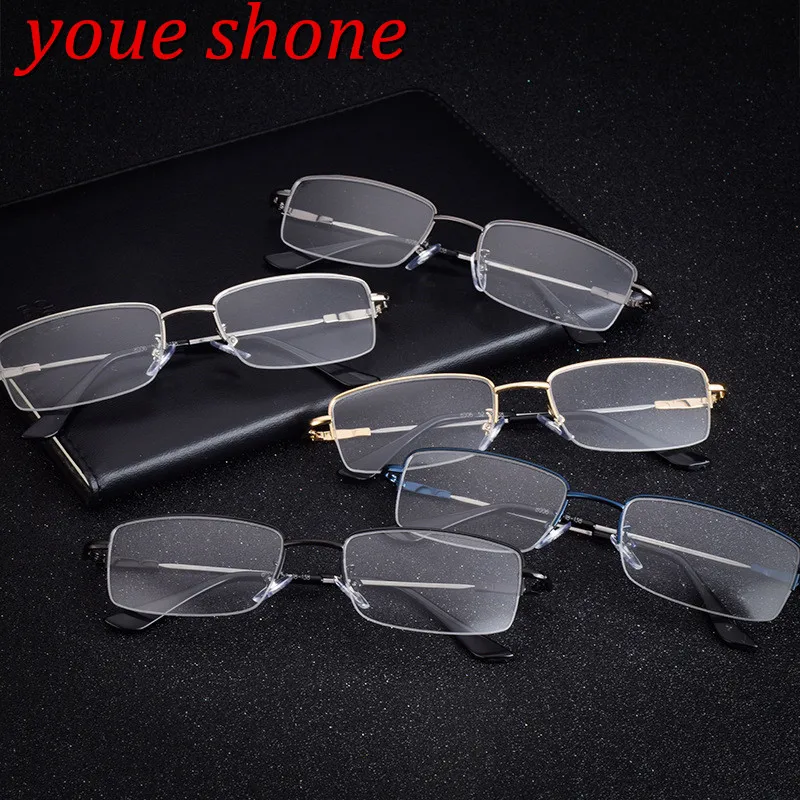 Youe shone качественные очки для глаз серые черные серебристые золотые синие