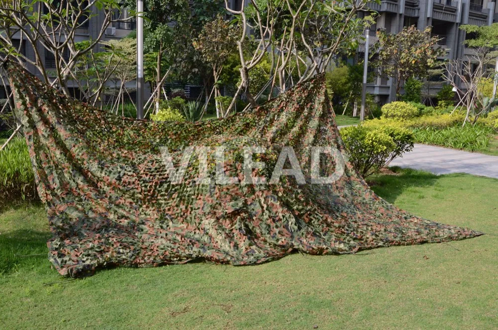 VILEAD 5м*6м скрывая лесные машины Охота военной Маскировочной сеткой Вудлендс листья скрыть Кемпинг джунгли Маскировочной сеткой