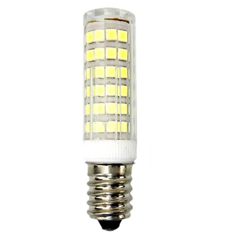 

E14 220V 7W/9W White LED Light Bulb Corn Light Bulb Energy Saving AC/ DC LED Lamp For Kitchen Range Hood Chimney Fridge