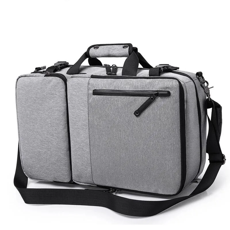 LHLYSGS brand travel bag Men's anti theft shoulder waterproof weekend