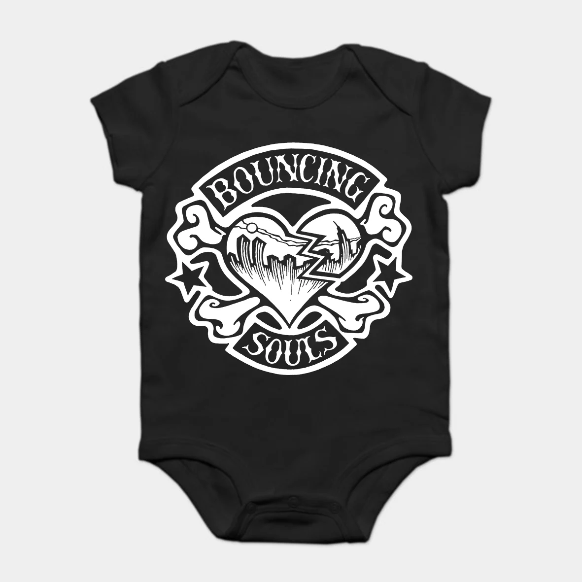 

Baby Onesie Baby Bodysuits kid t shirt The Bouncing Souls New Brunswick American Punk Rock Band Black Tee New Tee