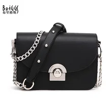 BRIGGS, женские сумки, известный бренд, женская сумка через плечо, на цепочке, из искусственной кожи, женская сумка на плечо, Модные маленькие сумки с клапаном, bolsos mujer