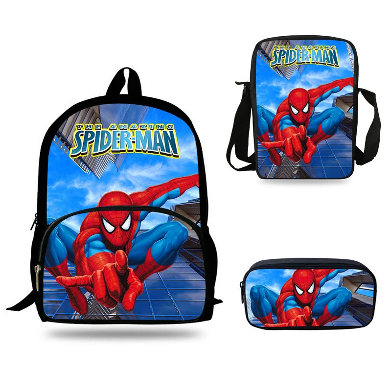 mochilas escolares super heroes