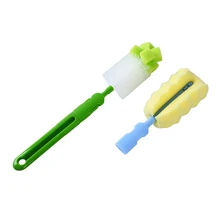 Baby Bottle Brushes Set Sponge Nipple Pacifier Cleanr Milk Feeder Baby Bottle Brushes Kids Cleaning Tools Accessories