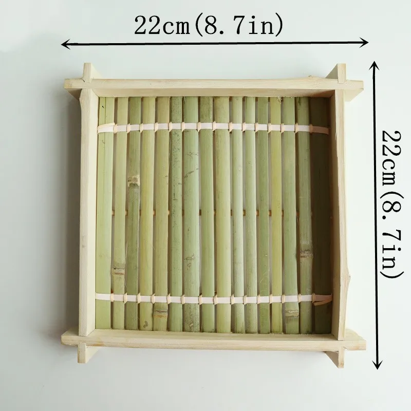 Бамбуковый ручной работы плетеный винтажный блюдо для закусок Плоский Поднос для еды фруктовый кофе и овощной хлеб для пикника столовая кухонная посуда
