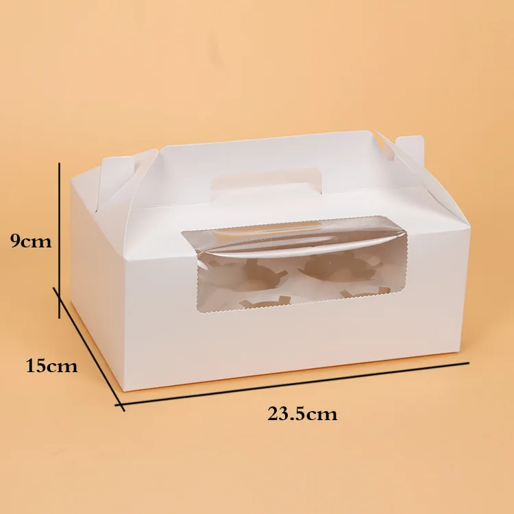 10 шт. коробка для кексов 23 5x15x9 см|box with window|box weddingbox box |