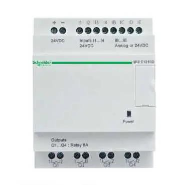 

NEW Original Zelio Logic SR2E121BD SR2 12 IO Compact Smart Relay DC24V