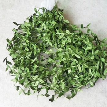 

20Meters High Quality Artificial Fabric Fake Long Ivy Vines,Silk Rose Green Leaf Vine,DIY Garland Decoration Material,Home Decor