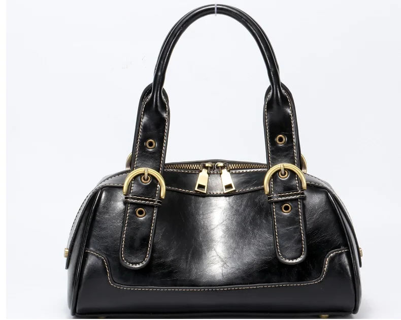 Сумка женская винтажная женская сумка дизайнерская сумка на плечо для дам Boston Сумки из натуральной кожи подарок мама Bolsa Feminina сумки