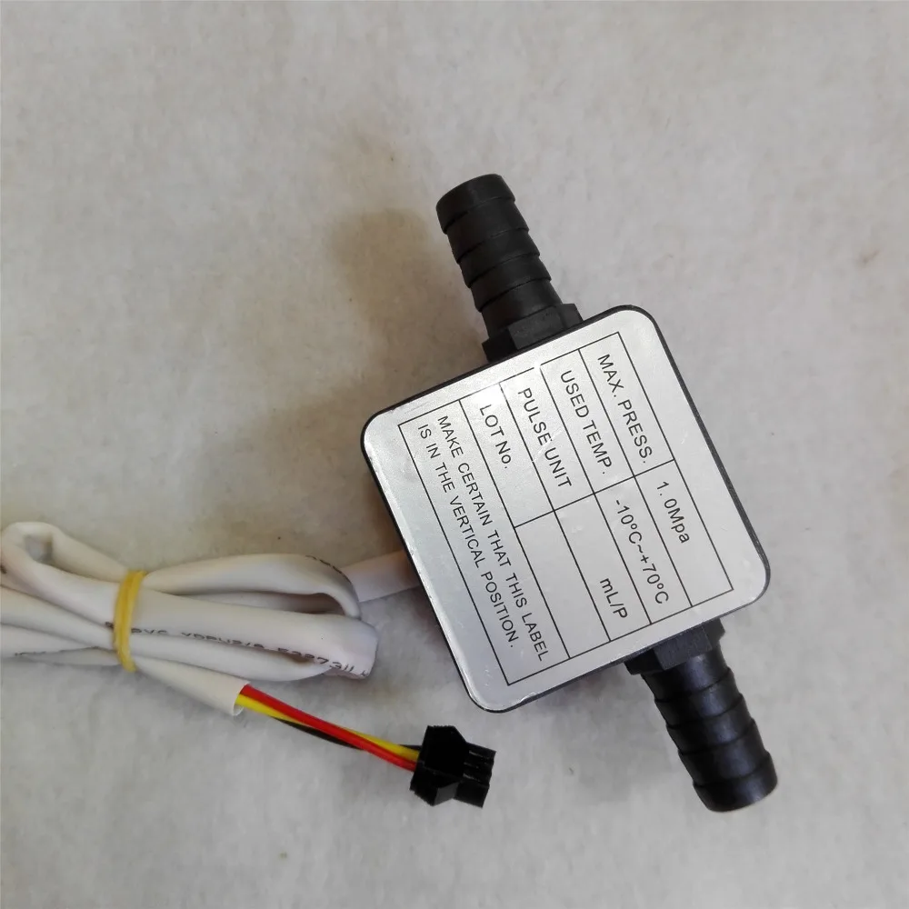 

OF201-13 13mm OD hose barb connection Gear Oil Flow Sensor for Milk Honey Beer Lubricant Oil Petrol Gasoline OF05ZAT