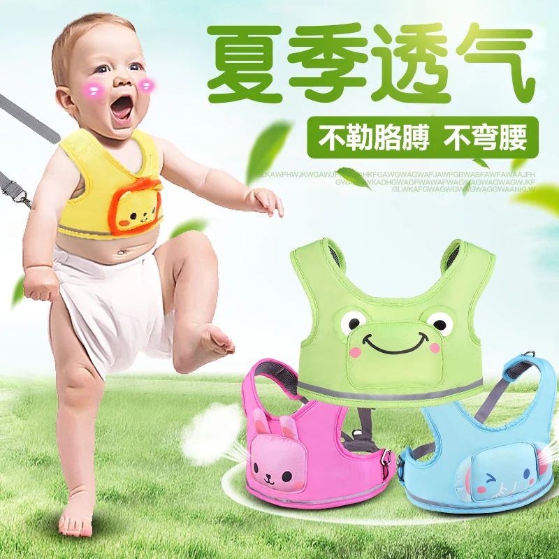 Hot Sale Cartoon Animal Baby Walkers,Baby Infant Walking Belt Child Kids Harness Can Sound Adjustable Safety Assistant Leashes