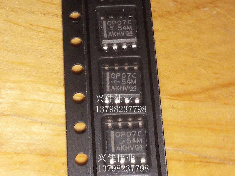 10 шт. новый оригинальный OP07C SOP-8 OP07CDR биполярный op amp TI Texas | Электронные компоненты