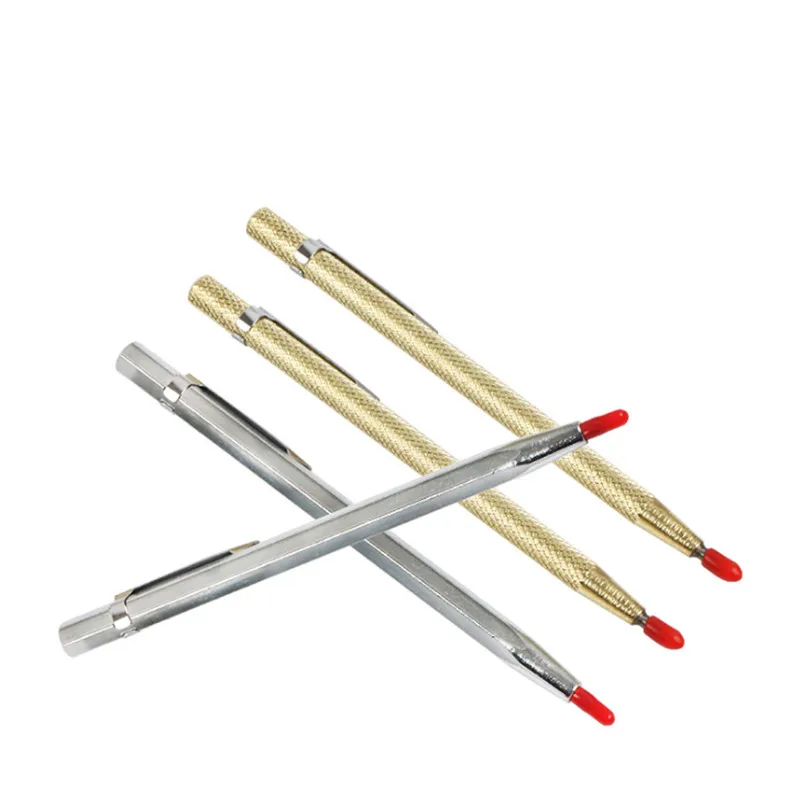 

Tungsten Steel Tip Scriber Marking Etching Pen Marking Tools For Ceramics Glass Silicon Quartz Shell Engraver Metal Tool