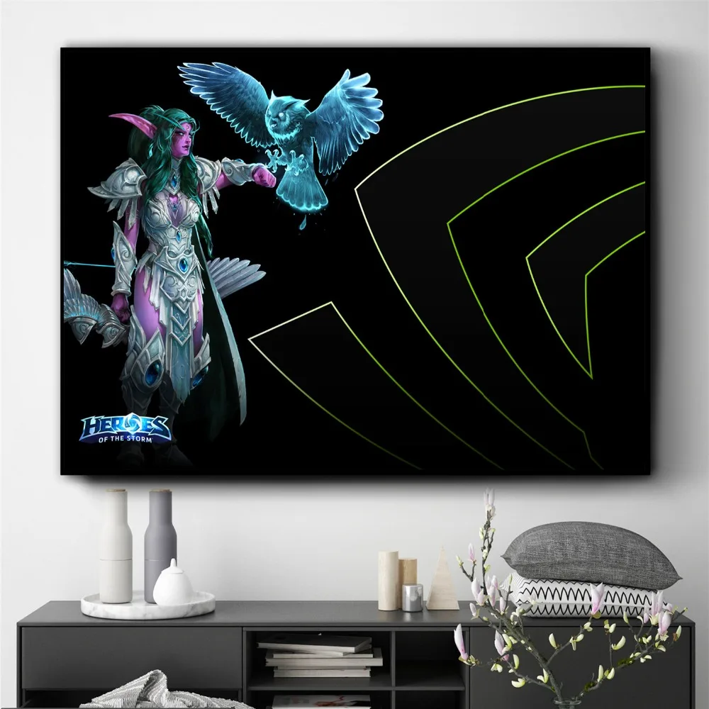 "Heroes Of The Storm" игровые персонажи настенные фотографии постеры Художественная