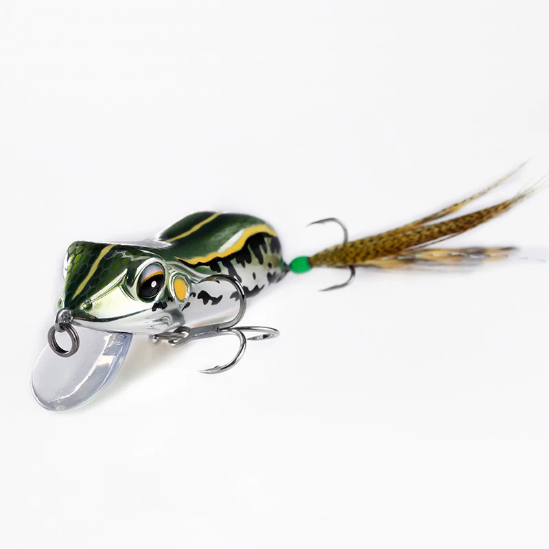 Sft 8 5 グラム釣りカエルルアーソフト中空曇フローティングルアー人工餌屋外ゴムカエルで尾 Fishing Frog Rubber Frogartificial Bait Aliexpress