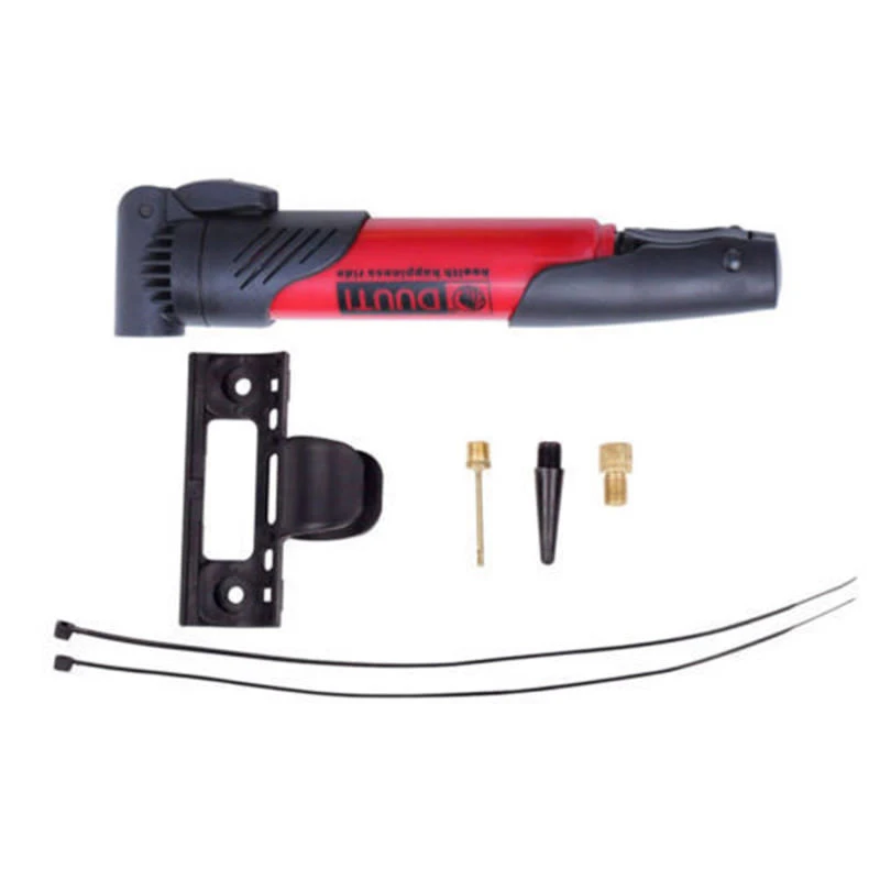

Mini Pump Portable Tire Compact Air Inflator Infalting For Bike Bicycle Durable