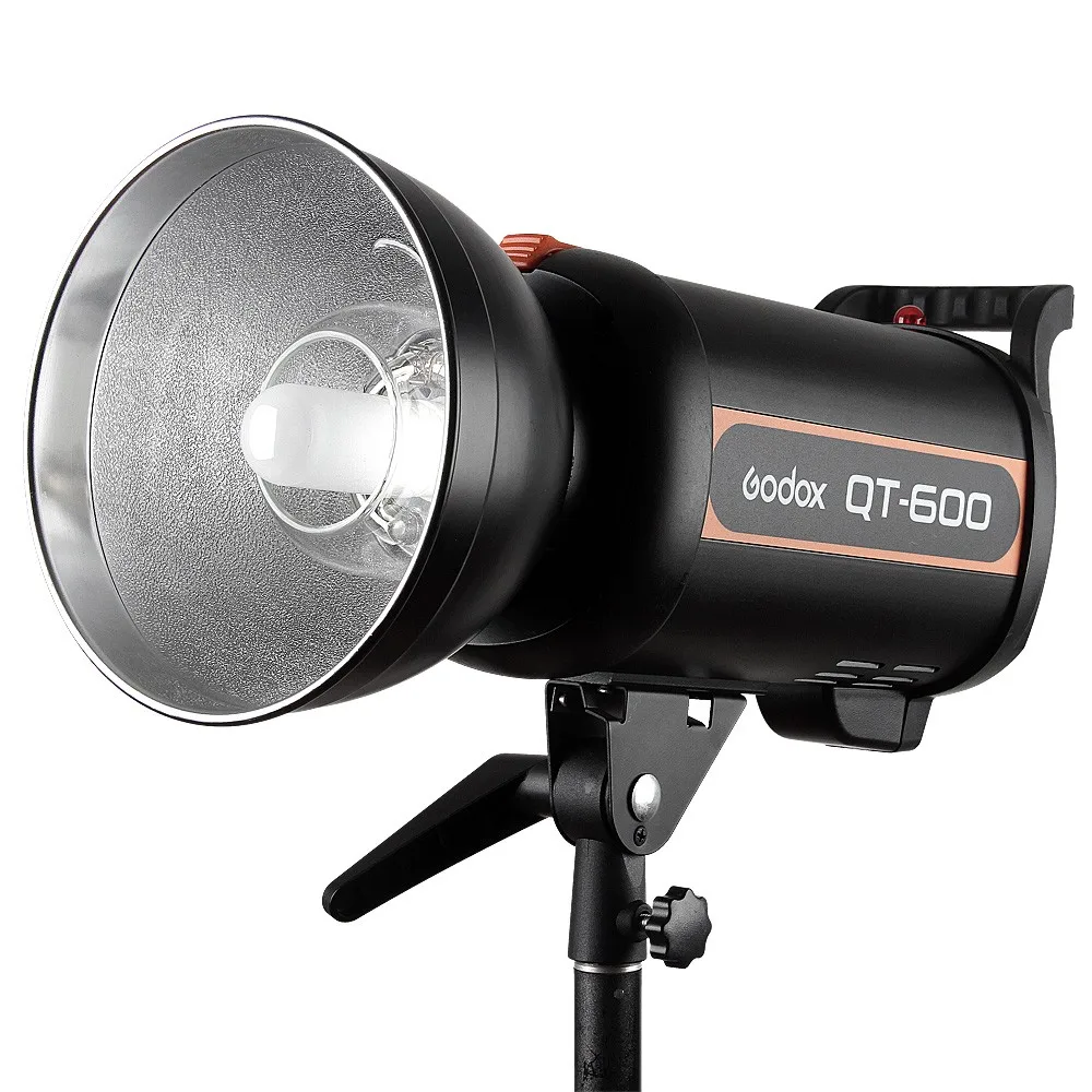 

Godox QT-600 600W 1/5000s AC200-240V/50HZ Fast Duration Flash Lighting LED Lamp Studio Light Strobe Head For Phone Camera