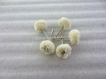

free shipping50 pcs Cotton Wire Wheel FG2.35mm, Polishing Wheel GH093, mounted cloth wheel, pointed cloth wheel