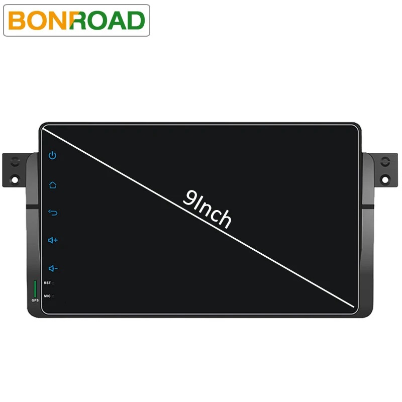 Discount BONROAD Octa Core Android8.1.0 Ram 2G Full Touch Car Video Player For E46/M3/MG/ZT/Rover 75/320/318/325 RDS GPS BT Wifi (No DVD) 4