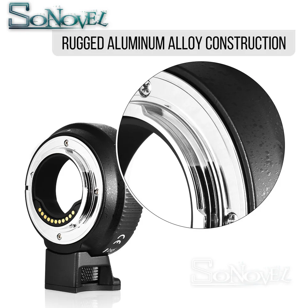 Commlite CM-AEF-MFT адаптер с автофокусом для объектива EF/EF-S для камеры M4/3 Panasonic GH4 GH5 G7 G9 GX7 GF5 Olympus E-M10 E-M5