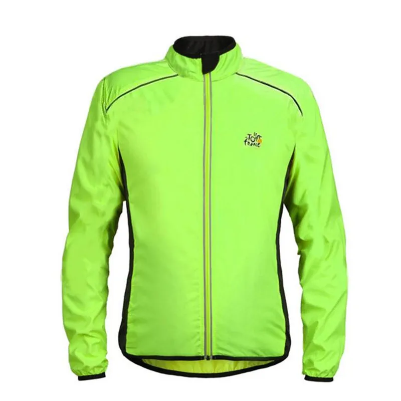 

Quick Dry Men Cycling Jersey Windproof Sports Jacket Cycling Jackets Clothing Hot Sale Bicycle Bike Rain Bike MTB Coats New