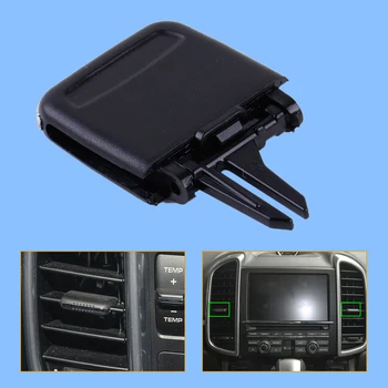 

DWCX Black A/C Air Vent conditioning card pad Outlet Tab Clip Repair Kit Fit For Porsche Cayenne 2011 2012 2013 2014 2015 2016