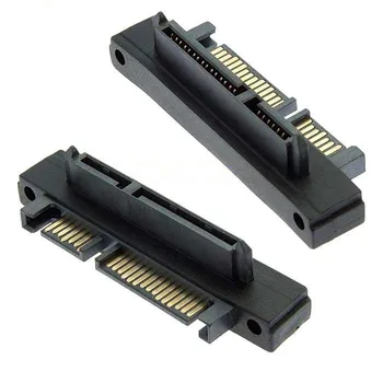 

SATA 22 Pin Male to 22 Pin Female Right Angle Adapter