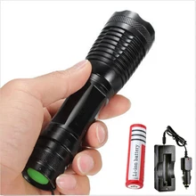 Waterproof T6 font b Led b font font b flashlight b font CREE XML Zoomable 5Mode