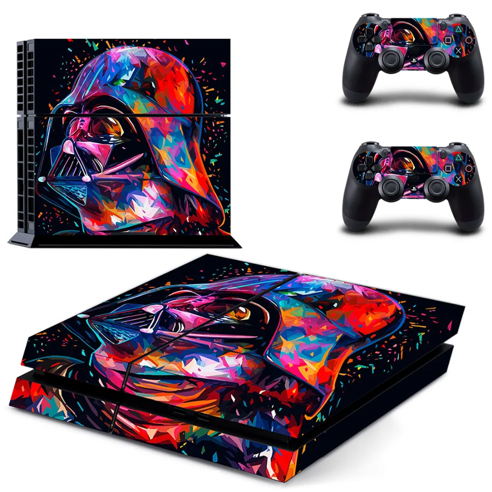 Star Wars Darth Vader PS4 Skin Sticker Decal for Sony PlayStation 4 Console and 2 Controllers - Vinyl Accessory image 4