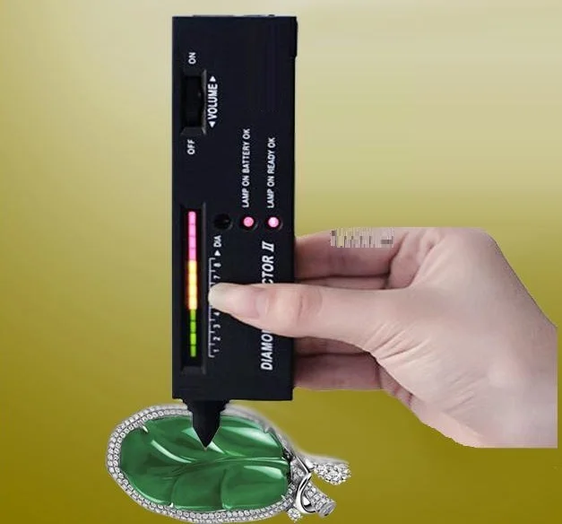 Hot conductive tester for diamond gemstone selector hardness tester