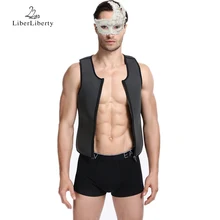 Мужской неопреновый корректирующий тренажер для талии Фитнес для похудения нижнее белье для похудения посредством выпотевания жилет шейпер для похудения Cincher