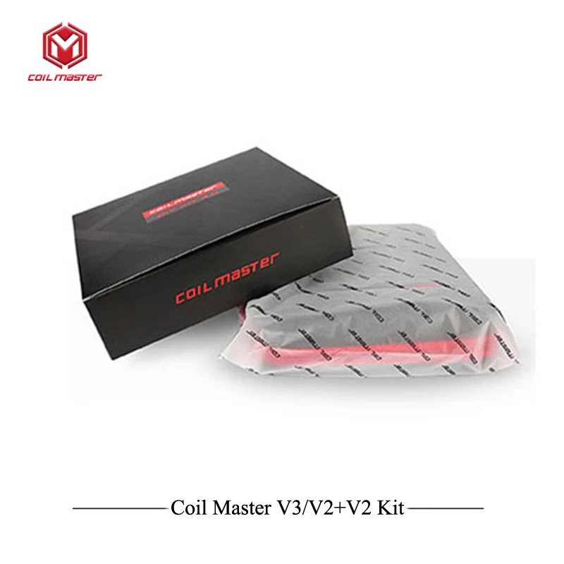 Обновление катушки Master V3 DIY Kit все-в-одном CoilMaster V3+ электронная Сигарета RDA атомайзер катушка инструмент сумка аксессуары Vape вейпер