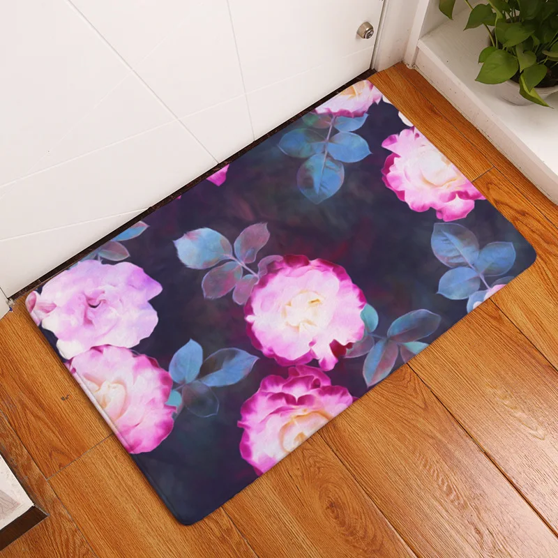 Buy New Romantic Floral Pattern Rugs Flower Print