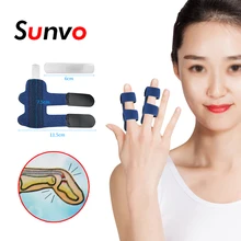 Регулируемый фиксирующий палец шина выпрямляющий бандаж растяжение вывих перелом артрит триггер облегчение боли Поддерживающая вставка