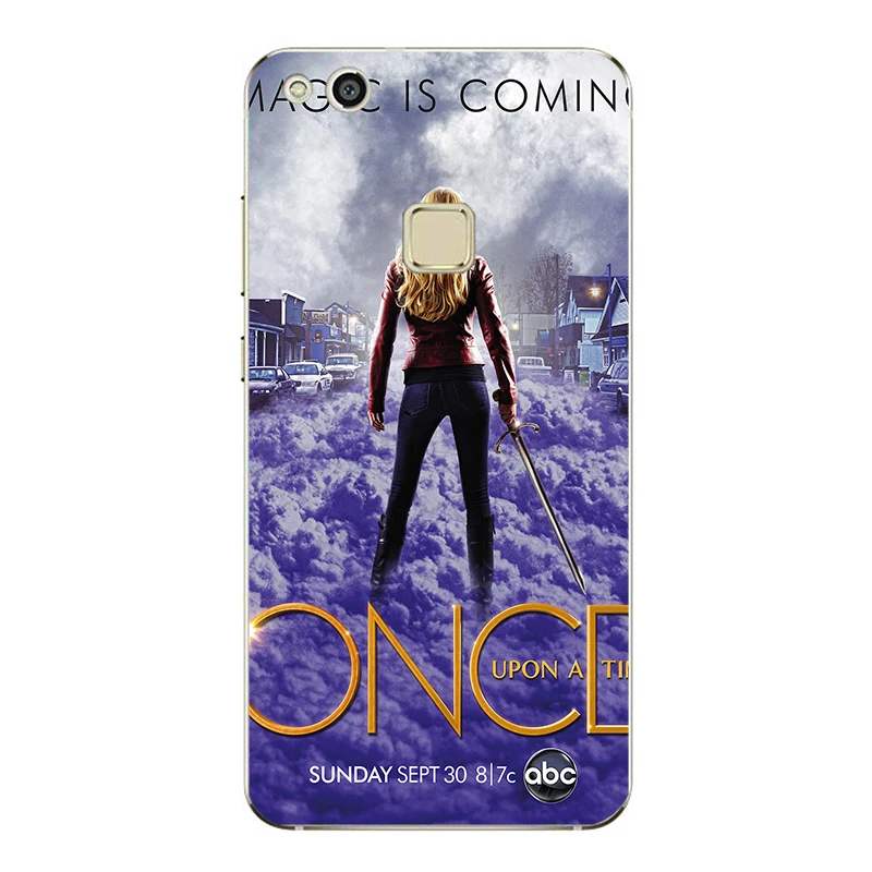 Чехол книжка Once Upon A Time мягкий силиконовый чехол из ТПУ для телефона Huawei P9 P10 P20 Lite