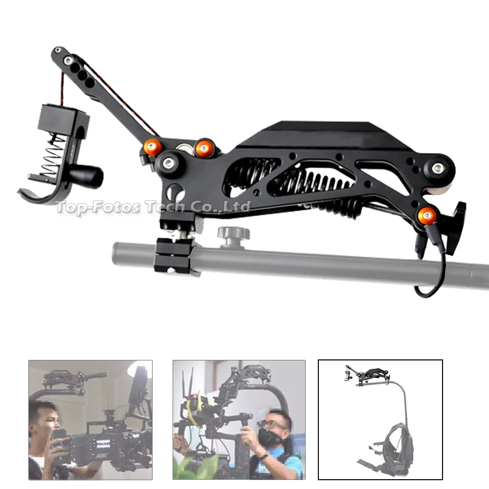 US $486.00 ALUMOTECH As Easyrig Load 1 18KG 22lbs396lbs Serene Damping Arm Can Be Installed To Flowcine Steady Support Body Stablizer