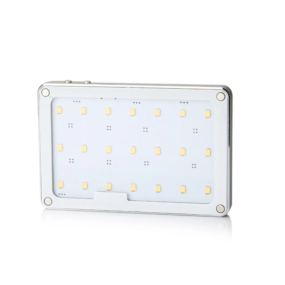  SOKANI X21 LED On Camera Video Light Pocket Sized OLED Screen Build in 1600mAh Battery for Sony Nik - 32884520560