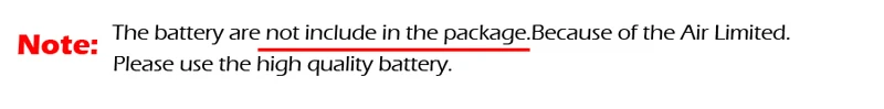 Battery note