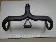 New Road bicycle 3K full carbon fibre handlebars carbon bike handlebar and stem integratived with computer