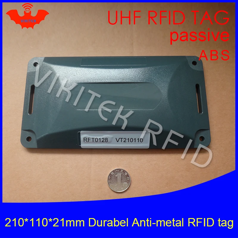 UHF RFID Анти-металлический тег 915 м 868 м Alien H3 210*110*21 мм EPC Gen2 6C прочный АБС очень длинные расстояния смарт-карта пассивные RFID метки