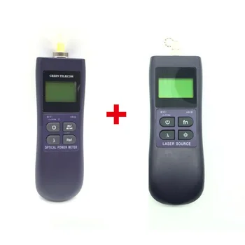 

FTTH Optical Multimeter -70~+10dbm Optical Power Meter + 1310/1550nm Single Mode or 850/1300 Multimode Optical Light Source