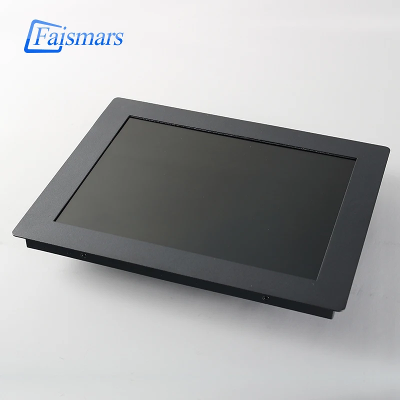 Промышленный компьютер ПК 12 1 дюймов 1024x768 несенсорный VGA/HDMI/DVI мониторы с TFT
