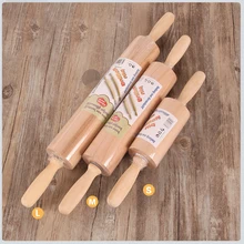 Высокое качество кухонная деревянная Скалка помадка торт украшение тесто ролик для выпечки Кухонные инструменты для приготовления пищи аксессуары DA927