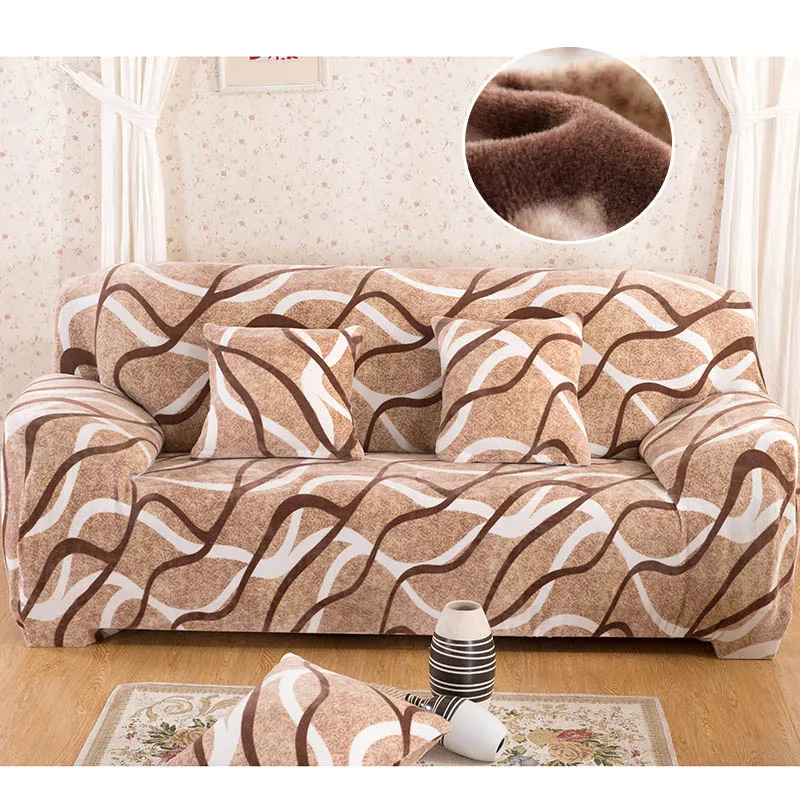 Эластичный спандекс диван крышка плотно Обёрточная бумага все включено диван Чехлы для Гостиная секционная крышка Любовь Сиденье Патио Мебель - Цвет: Color 10