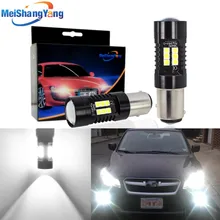 2 шт. 1156 BA15S P21W светодиодный BAU15S PY21W BAY15D светодиодный лампы 1157 P21/5 Вт R5W 21 шт. 3030SMD авто лампы противотуманных фар автомобиля светодиодный светильник 12 V-24 V