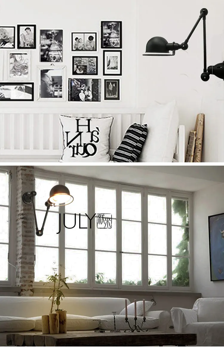 Чтобы сложить Wall Art античная промышленных ветер двойной проходу американский расширения исследования спальня ночники