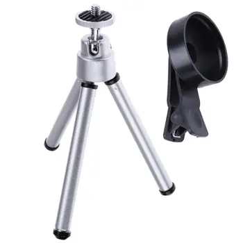 

Universal Mini Tripod Rotating Phone Holder Stand Selfie Camera Tripod Monopod Mount Bracket Phone Holder Clip for camera phone