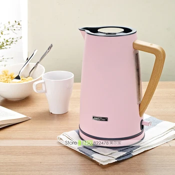 

22%,1800W/220V/1.7L Vogue Graining Handle High-capacity Temperature Controlled Electric Kettle Kitchen Appliance 4 Colors