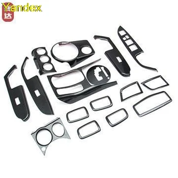 

Yandex carbon fiber interior automatic gear panel cover stickers decoration car Accessories for Mitsubishi ASX